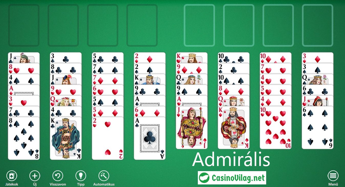 Admirális Pasziánsz Online